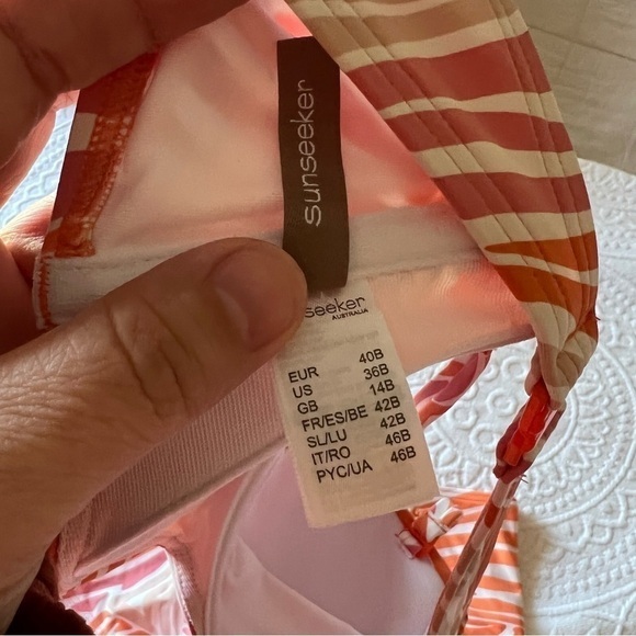 SUNSEEKER Sunkissed Safari Rust BIKINI SWIMSUIT‎ - Picture 6 of 7